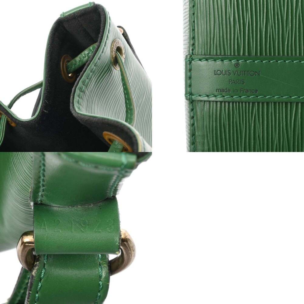 LOUIS VUITTON Louis Vuitton Epi Petit Noé Borneo Green M44104 Women's Leather... - Picture 11 of 11